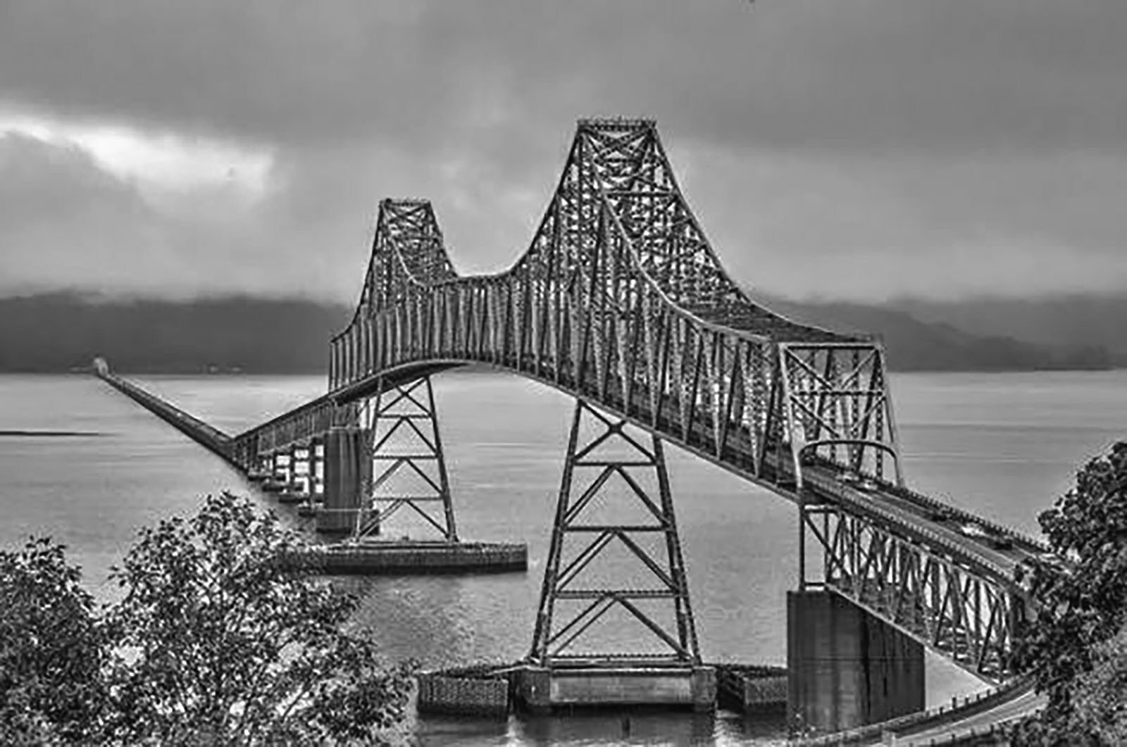 Astoria&ndash;Megler Bridge spanning the Columbia River